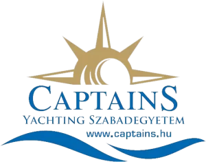 A Captains Kft - Tengeri vitorlás és hajóvezetői képzéseket oktató cég logója