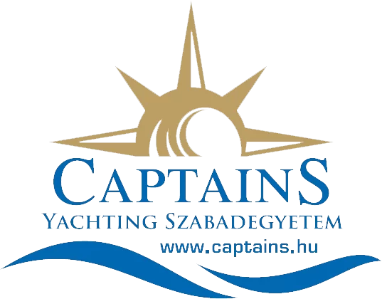 A Captains Kft - Tengeri vitorlás és hajóvezetői képzéseket oktató cég logója