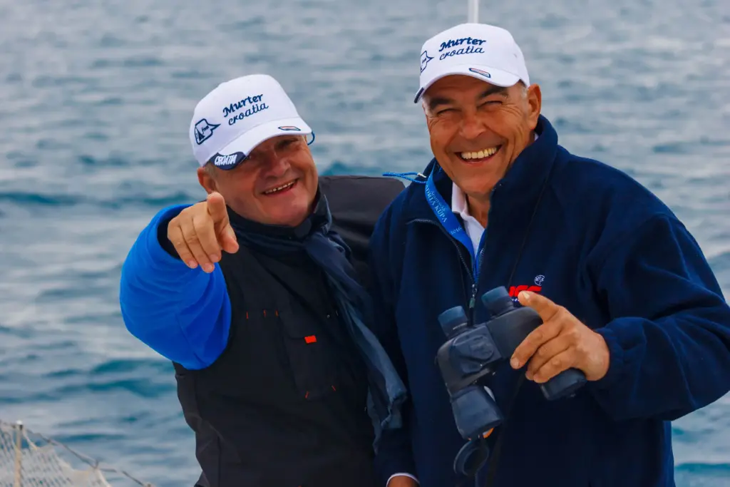 Hovanec Zoltán és Dragan Penjalov a Friends Expedition rajtjánál