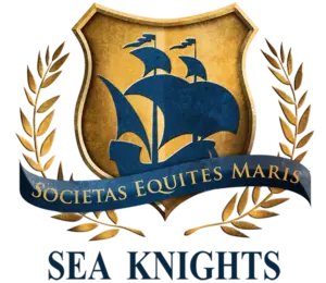 Tengeri Lovagok Társaságának logója